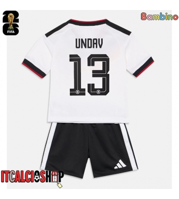 Germania Deniz Undav #13 Prima Maglia Bambino Mondiali 2026 Manica Corta (+ Pantaloni corti)